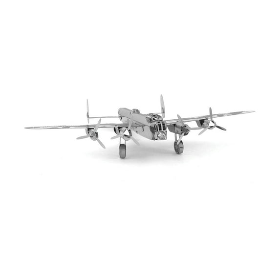 Model Kit Avro Lancaster Bomber Aircraft " Air Force" (Moderate Difficulty) Steel Model by Metal Earth