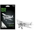 thumbnail image 1 of Model Kit De Havilland Tiger Moth Trainer Aircraft (Moderate Difficulty) Steel Model by Metal Earth, 1 of 6