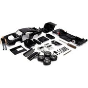 Model Kit Dodge Charger R/T Black with Dom Diecast Figure, Fast & Furious Movie, Build N Collect, 124 Diecast Car Jada