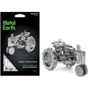 Model Kit Farm Tractor Challenging Difficulty Steel Model by Metal Earth