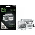 thumbnail image 1 of Model Kit San Francisco Cable Car "Powel & Mason St" (Easy Difficulty) Steel Model by Metal Earth, 1 of 6