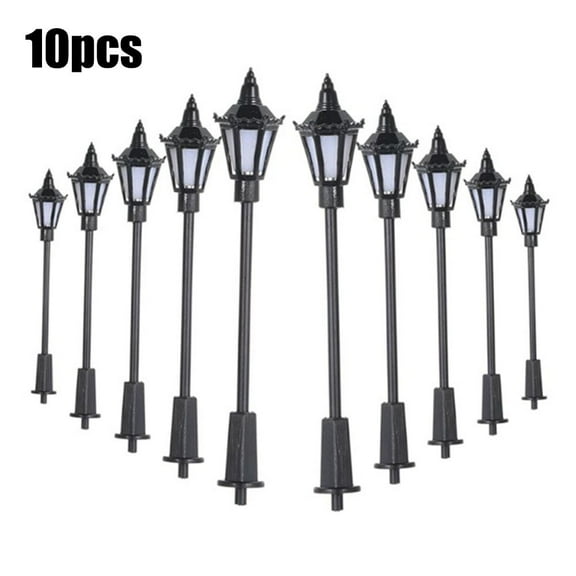 Model Led Led Street Lamp Street Lamp Entertainment Garden Decoration Train 3V Building Light Lighting Plastic