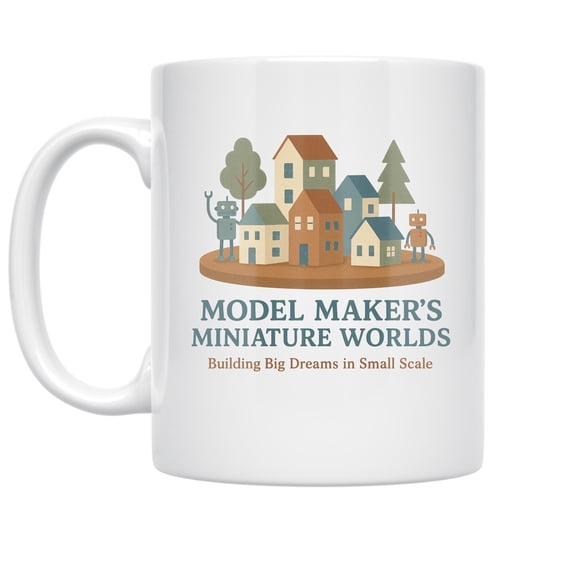 Model Maker Design - Hobbyists - 11 oz Ceramic Coffee Mug