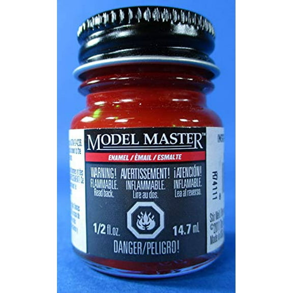 Model_Master Testors Enamel Paint Insignia Red 1/2 oz Bottle #1705