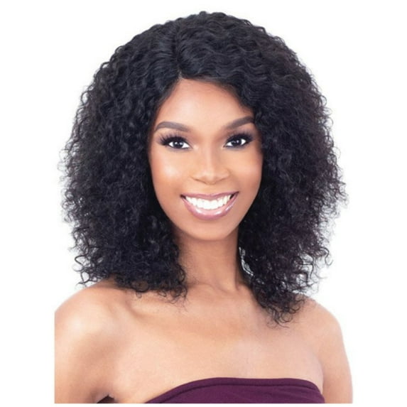 Model Model Haute 100% Human Hair HD Lace Front Wig - 16” - Natural Water Curl