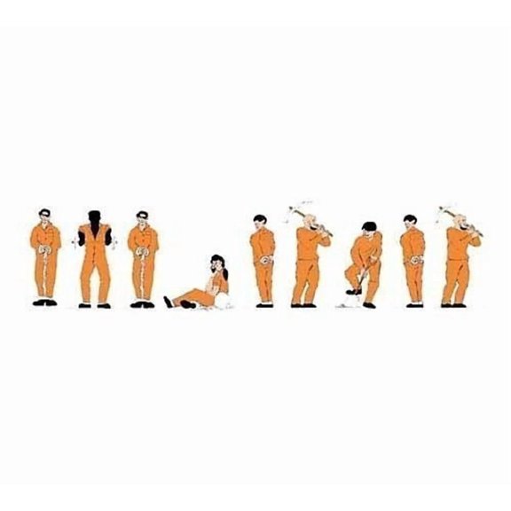 Model Power N Prisoners, Orange (9) MDP1377