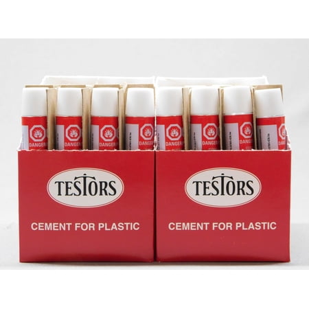 Model Power TESTORS 3501 Plastic Model Cement Full CASE of 48 5/8oz TES3501-CASE