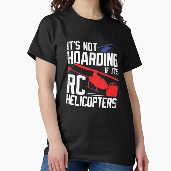 Model RC Helicopter Hobby Chopper Pilot Gift H5891, for Unisex – Extended Sizes Up to 5XL