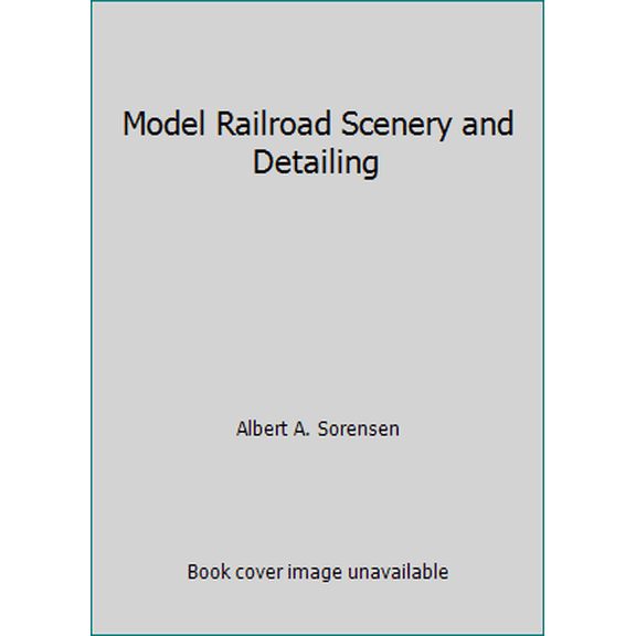 Pre-Owned Model Railroad Scenery and Detailing (Paperback) 0830634207 9780830634200
