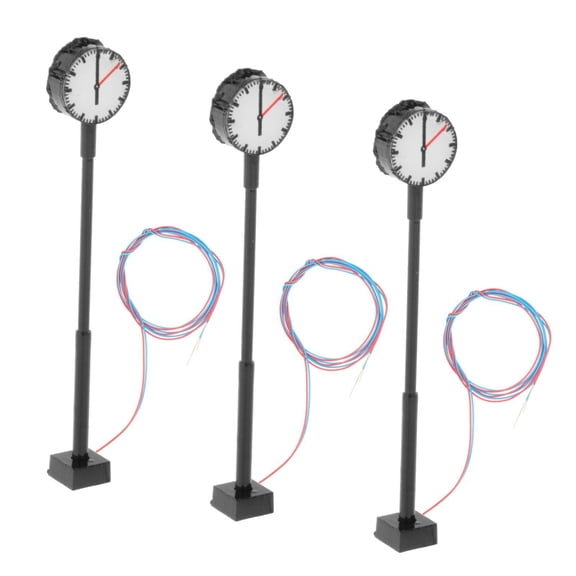 Model Railway 1/87 1:87 Scale 6cm Lights Miniature Railroad