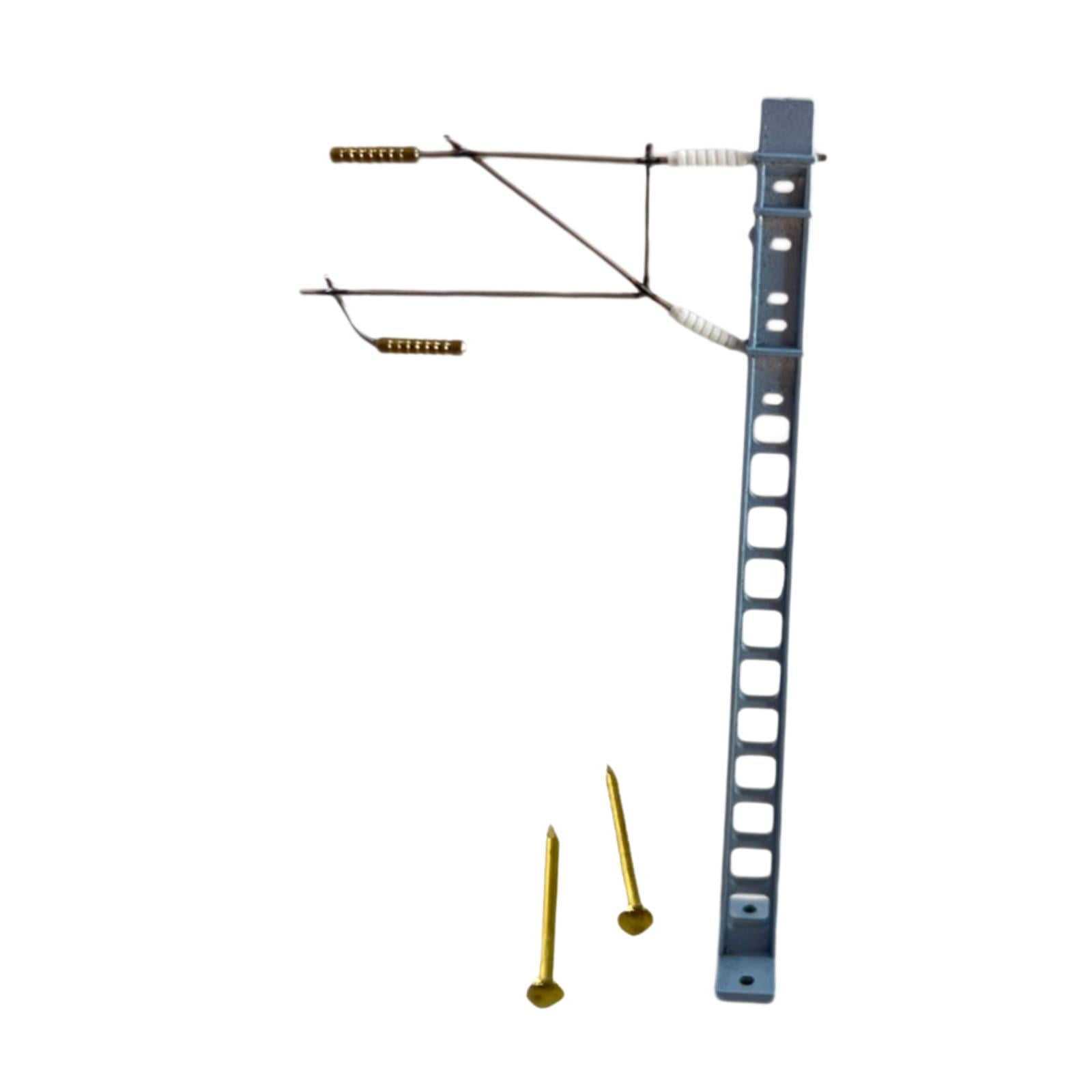 Model Railway Power Pole Scenery Power Grid Pole Railroad Diorama ...