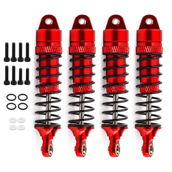 Model Replacement Part Bracket Shock Absorbers Set for 1:18 Remote Truck Car Toy for Crawler Car Model Boys Teens