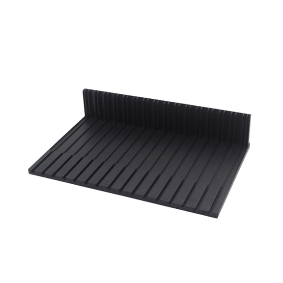 Model Shelves Stand Organizer Rack Action Figure Part Holder with Lettered Slots for Miniatures and Vehicle Kits