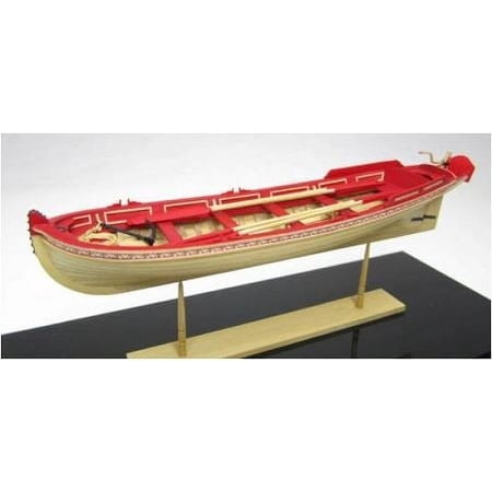 Model Shipways 21ft English Pinnace Wood & Metal Model Ship Kit 1:24 Scale