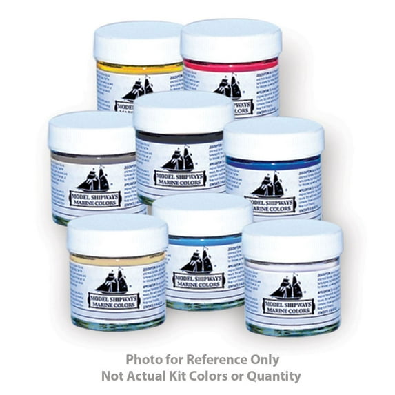 Model Shipways U.S.S. Constitution Acrylic Paint Set 11 1 OZ. Bottles