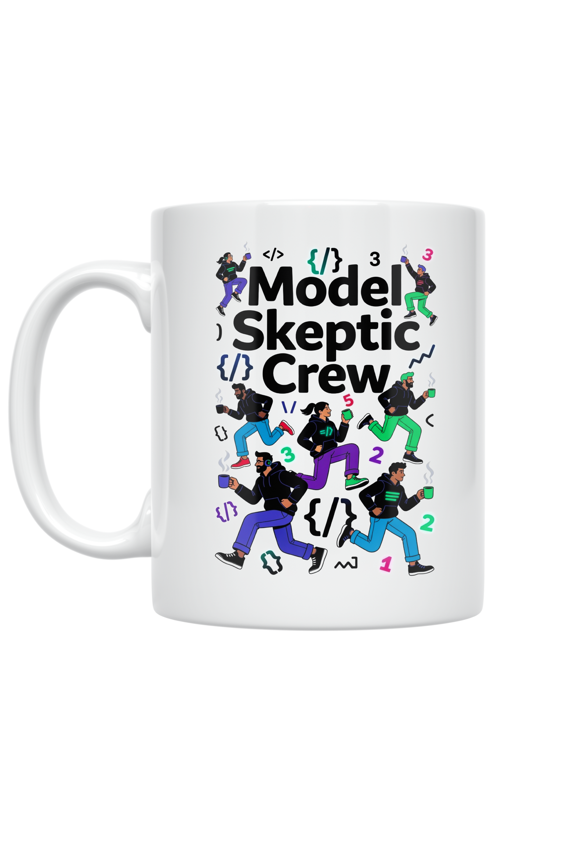 Model Skeptic Crew - Data Analyst Enthusiast - 11 oz Ceramic Coffee Mug