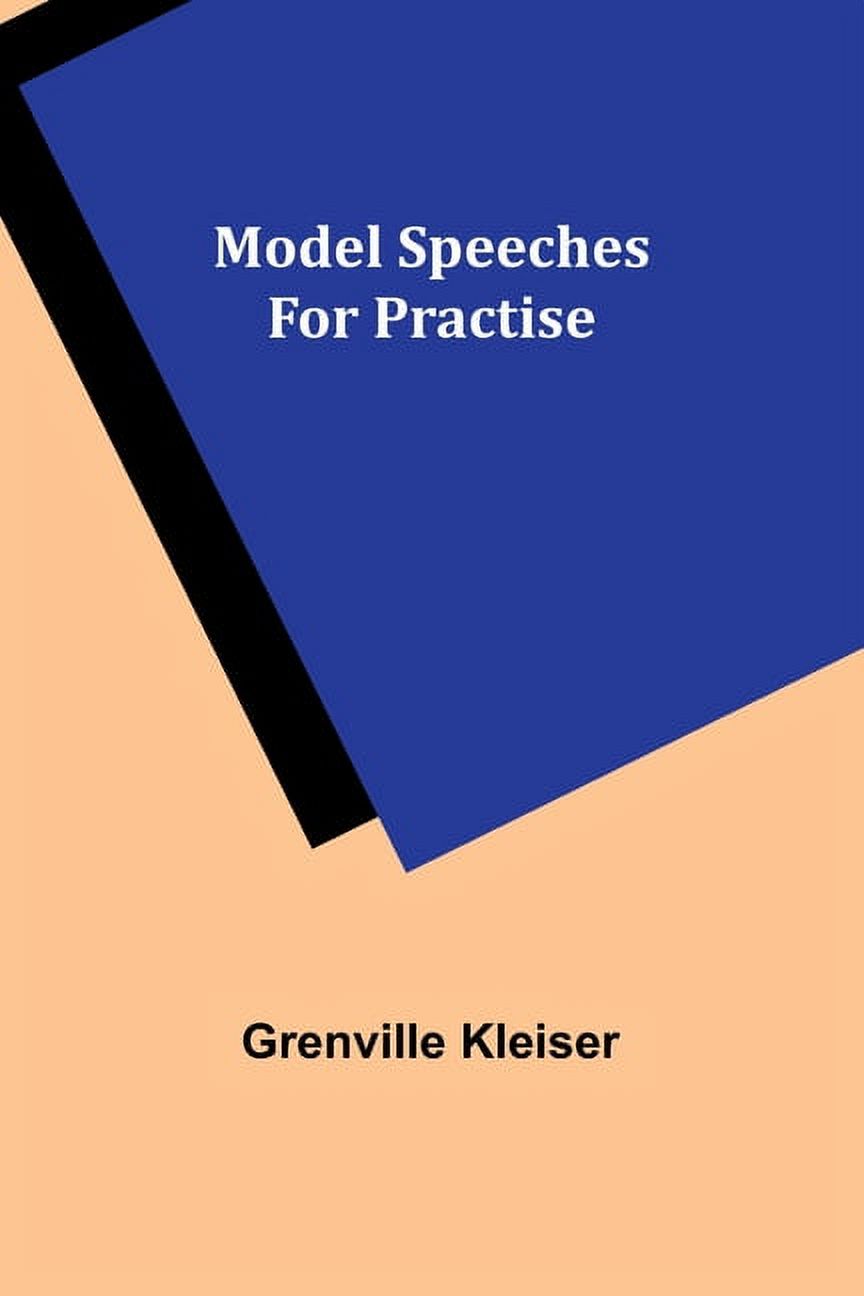 Model Speeches for Practise, (Paperback)