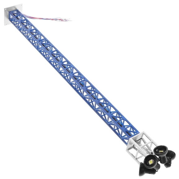 MERRYHAPY Model Railroad Traffic Signal Realistic Design Blue 1Pack for Model Train Layout Fans