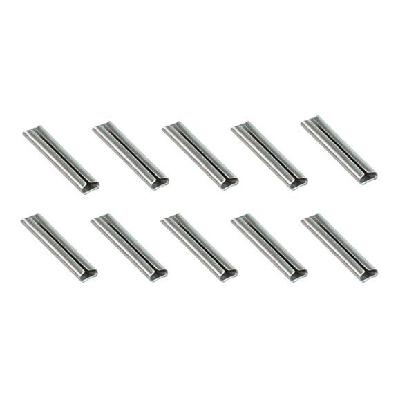Model Train Track Joiners 10Pieces Metal Rails Connectors for Smoothly Operations Train Track Layout Accessory