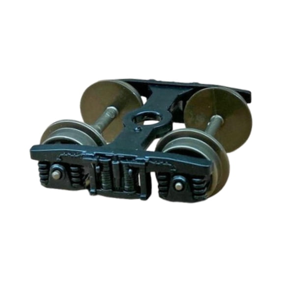 Model Trains Wheels Electric Locomotive Bogie Wheelset Plastic Material Replacement for Railway Passenger Train Assembly