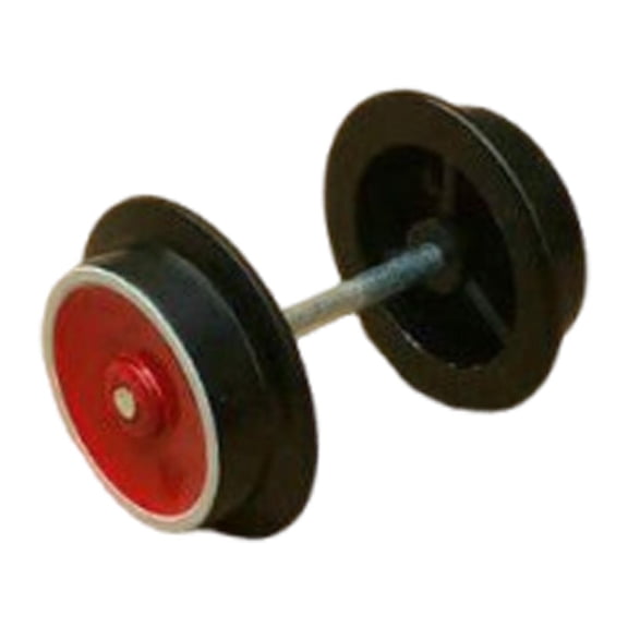 Model Trains Wheels Simulation Electric Locomotive Wheelset Plastic Material for Railway Hobbyists and Collectors
