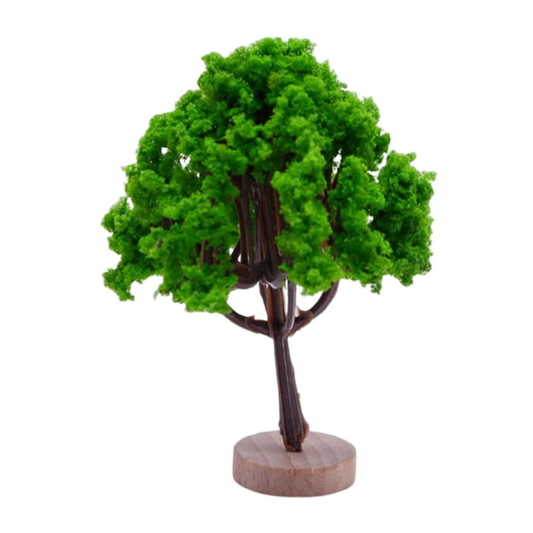 Fairy Garden Tree Figurine 1:12 Scale Dollhouse Ornament Model Train Accessory Fairy Garden Tree Figurine 1:12 Scale Dollhouse Ornament Model Train Accessory