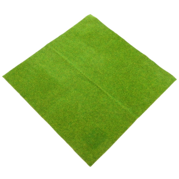 FUEENIRVA Cuttable Artificial Turf Green Plastic for Sand Table and DIY Projects
