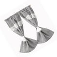 thumbnail image 1 of Model Window Curtains Decorative Stripe Curtain For 1/12 Dollhouses Living Room Bedroom Window Display Decoration, 1 of 8