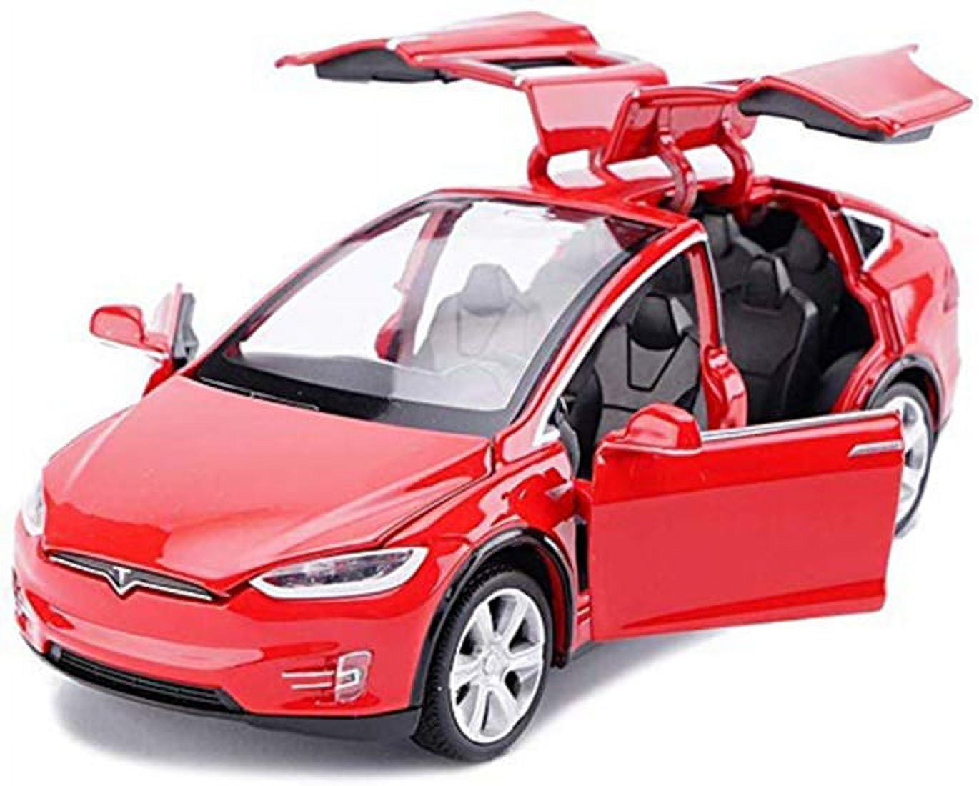 Model X Toy Car, 132 Zinc Alloy Diecast Car Toys for Kids, Pull Back
