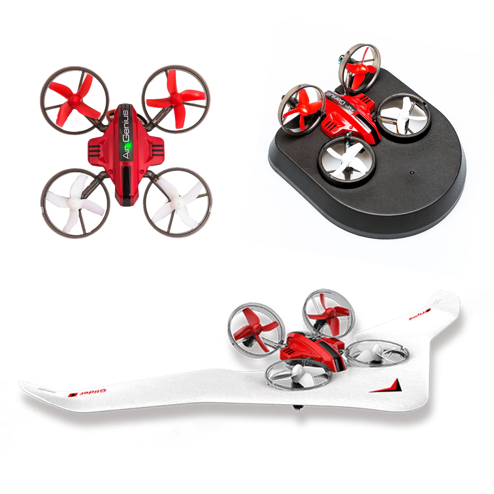 Model aircraft,Air Remote Model Aircraft Speed Adjustable Remote Diy Land And Remote Land Airplane Land 3in1 Remote Land Speed And Air Plane Resistant Diy Land Boat 3-in-1 With