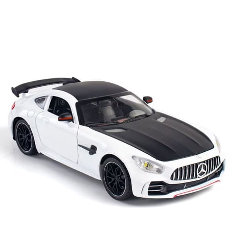 Model car die-casting 1:24 suitable For Benz AMG GT R sports car metal toy car children's toy gift series