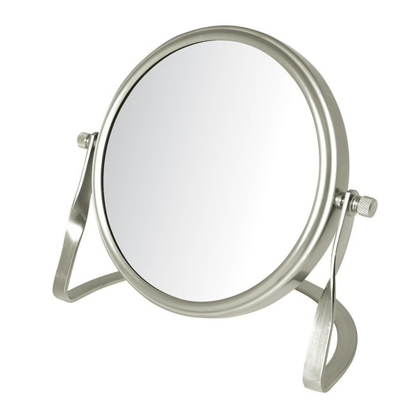 5X-1X Makeup Mirror, Nickel