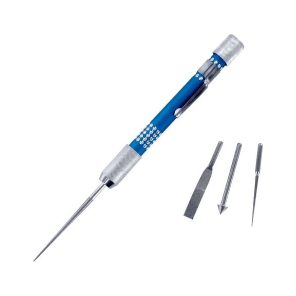 Modelcraft 4 Pce Diamond Reamer & File Set