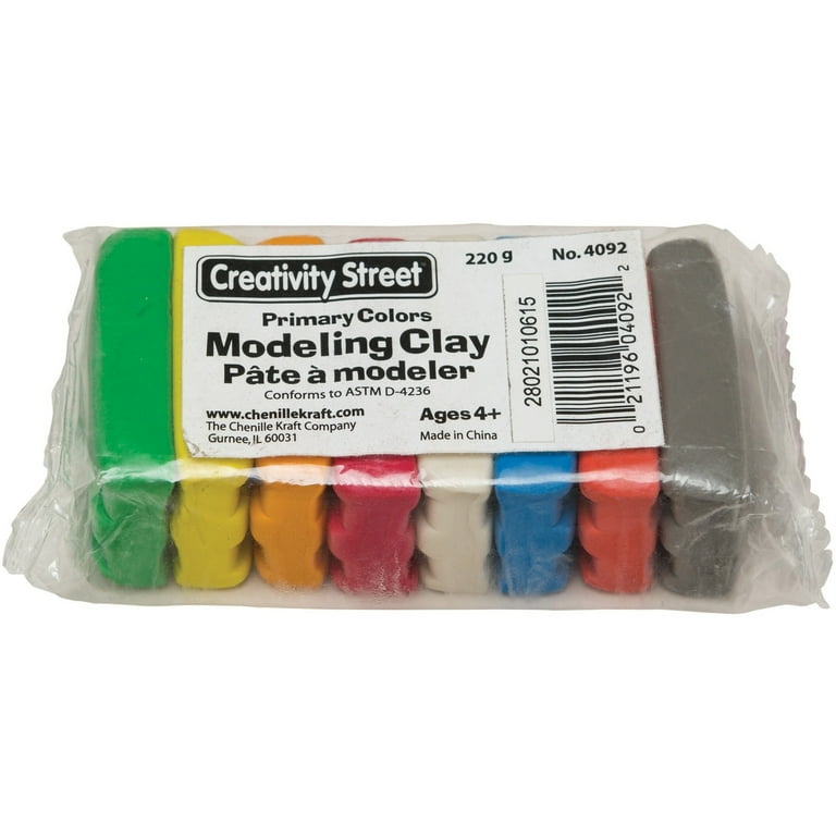 Modeling Clay Assortment, 27.5 g of Each Color, Assorted Bright, 220 g Modeling Clay Assortment, 27.5 g of Each Color, Assorted Bright, 220 g