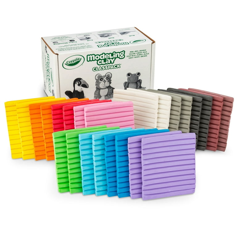 Modeling Clay Classpack, Assorted Colors, 24 lbs Modeling Clay Classpack, Assorted Colors, 24 lbs