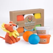 Modeling Clay for Kids - Playdoh Non Hardening Air Dry Clay, Eco Friendly Molding Play doh Sets | 100% Natural Super Soft Playdough | DIY Crafts Fun for Toddlers 6 Colors