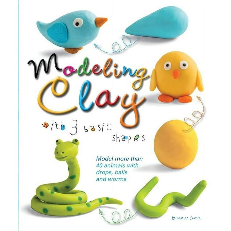 Modeling Clay with 3 Basic Shapes Model More Than 40 Animals with