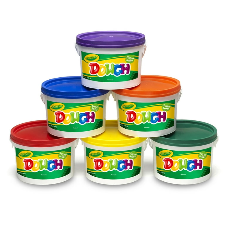 Modeling Dough Bucket, 3 lbs, Assorted Colors, 6 Buckets/Set Modeling Dough Bucket, 3 lbs, Assorted Colors, 6 Buckets/Set
