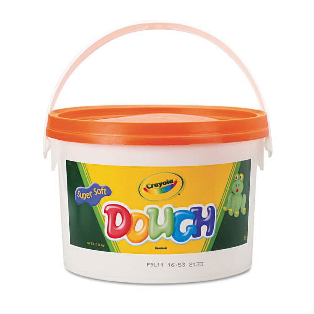 Modeling Dough Bucket, 3 Lbs, Orange | Bundle of 10