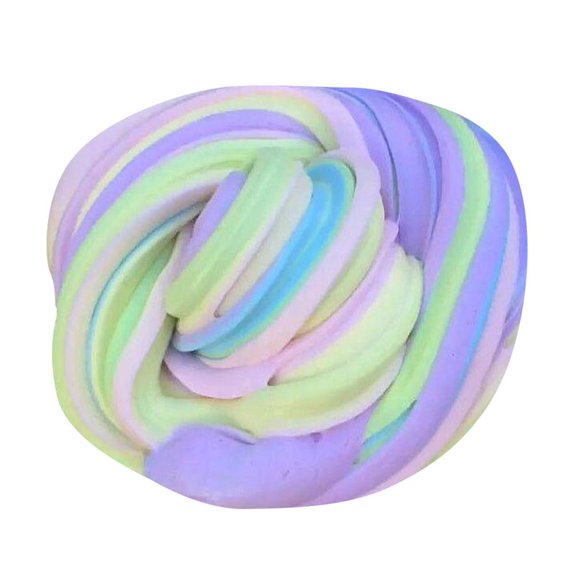 Modeling Material Cloud Modeling Material, Relaxation Toys, Squeeze for Adults, 2 in Diameter Pastel Swirl, 60Ml 1 Pc, Soft Modeling Material for Modeling Material, Modeling
