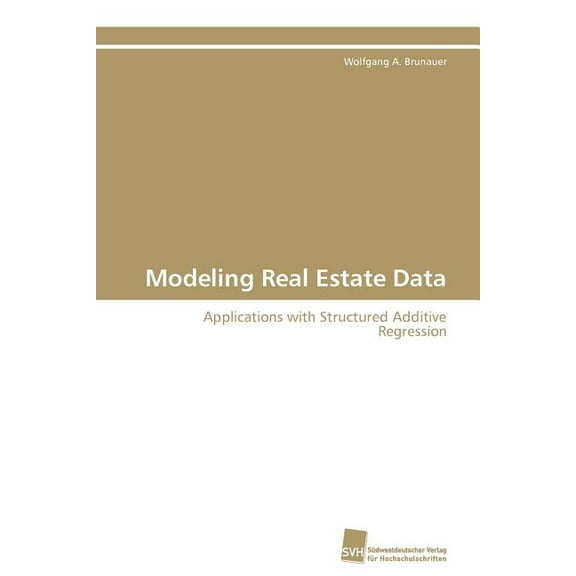 Modeling Real Estate Data (Paperback)