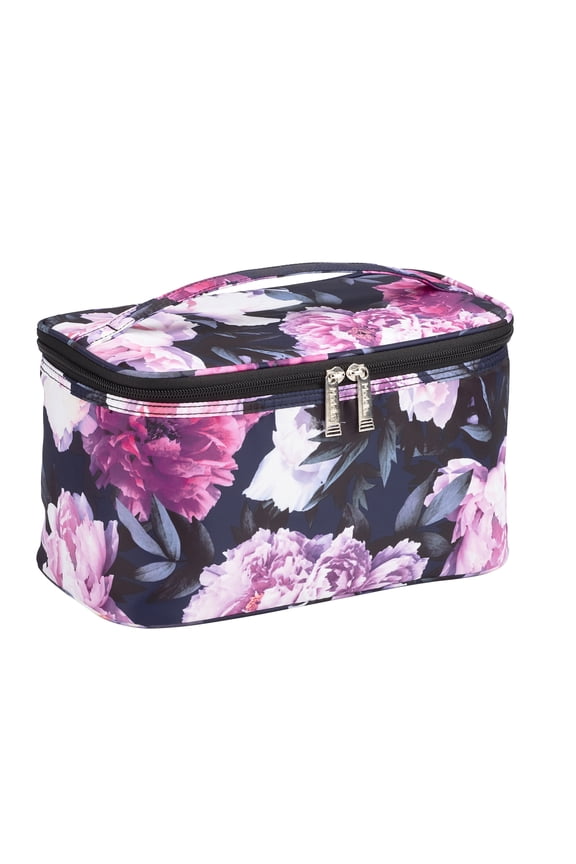 Floral Train Case