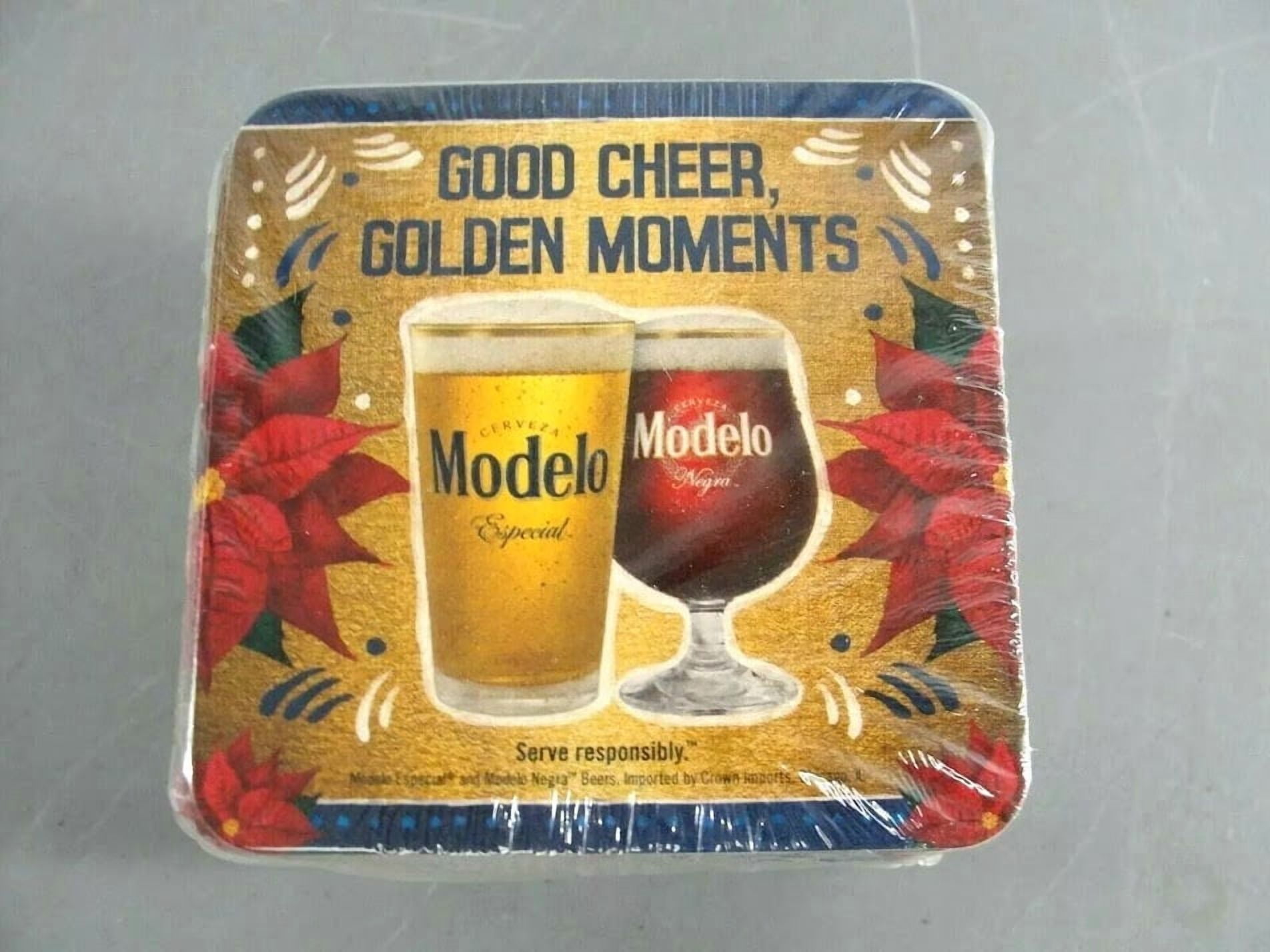 Modelo Coaster Modelo Beer Holiday Drink Coasters Coaster Square Sleeve 100 pcs ...