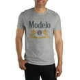 thumbnail image 1 of Modelo Beer Logo Men's Gray T-Shirt Tee Shirt-Small, 1 of 3