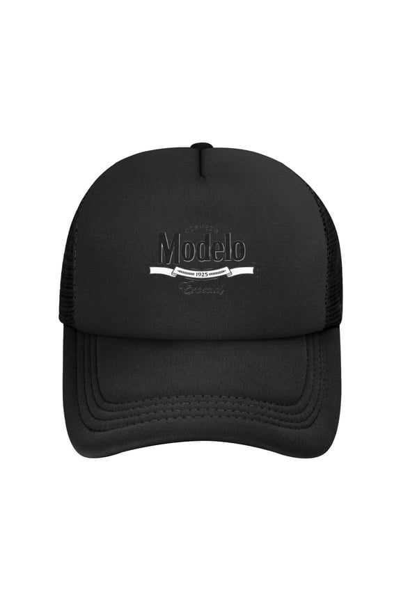 Modelo Beer Solid Color Lightweight Adult Mesh Baseball Cap