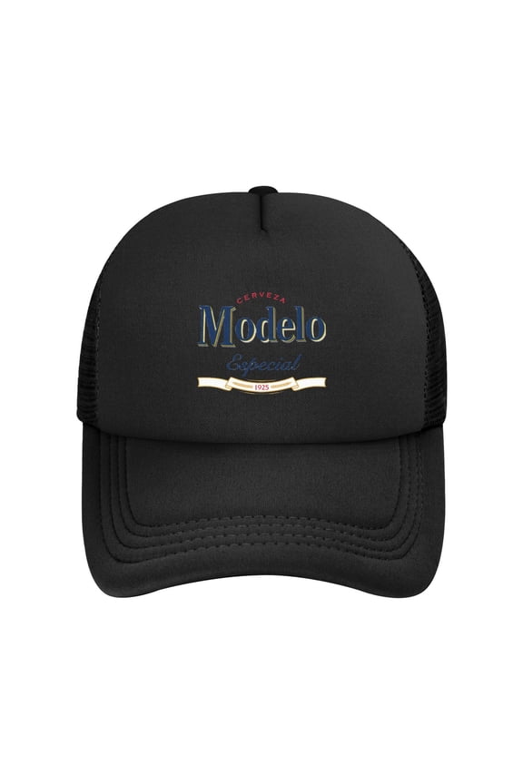 Modelo Beer Solid Color Lightweight Adult Mesh Baseball Cap