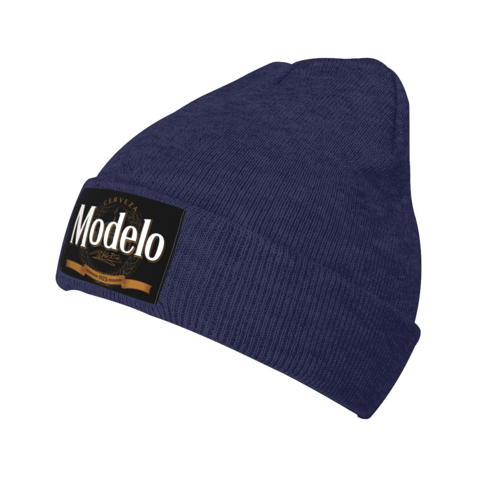 Modelo Beer Stretch Beanie Knit Hat for Men Women Winter Fall Sp 並行輸入品 Modelo Beer Stretch Beanie Knit Hat For Men Women Winter Fall