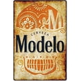 thumbnail image 1 of Modelo Beer Weatherproof Funny Metal Sign Size: 12" x 16", 1 of 4