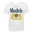 thumbnail image 1 of Modelo Cerveza Men's White T-Shirt-XLarge, 1 of 1