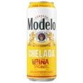 thumbnail image 1 of Modelo Chelada Piña Picante Mexican Import Flavored Beer, 24 fl. oz. Single Beer Can, 3.5% ABV, 1 of 8